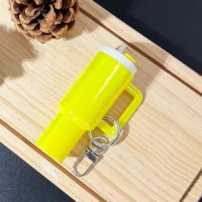 Fashion Colorful Detachable Mini Ice Cup Pendant Bag Keychain