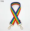 75 Red And Purple Rainbow Gun Buckle
