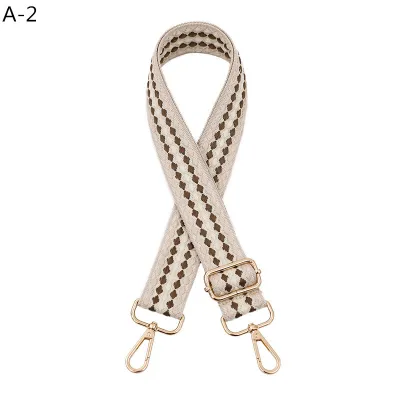 Fashion Jacquard Pattern Adjustable Replacement Long Shoulder Strap Strap Bag Accessories