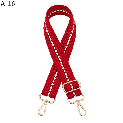 Fashion Jacquard Pattern Adjustable Replacement Long Shoulder Strap Strap Bag Accessories