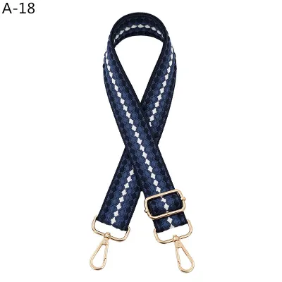 Fashion Jacquard Pattern Adjustable Replacement Long Shoulder Strap Strap Bag Accessories