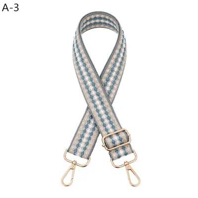 Fashion Jacquard Pattern Adjustable Replacement Long Shoulder Strap Strap Bag Accessories
