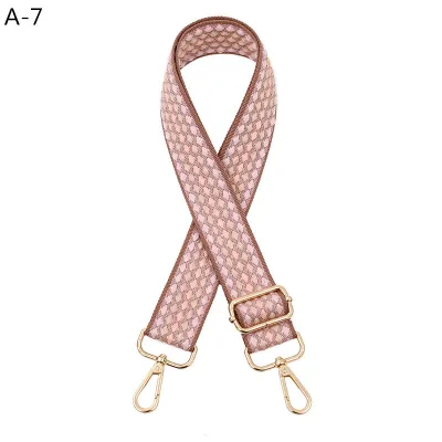 Fashion Jacquard Pattern Adjustable Replacement Long Shoulder Strap Strap Bag Accessories