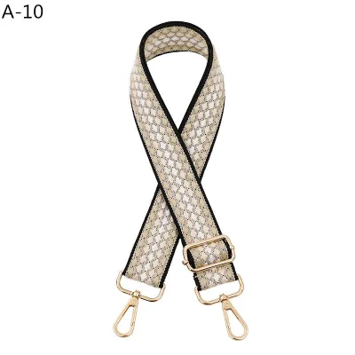 Fashion Jacquard Pattern Adjustable Replacement Long Shoulder Strap Strap Bag Accessories