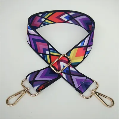 Fashion Flower Ribbon Long Shoulder Strap Replacement Adjustable Strap Bag Accessories