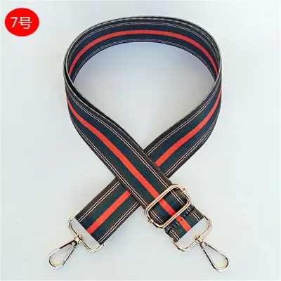Fashion Ethnic Style Pattern Jacquard Adjustable Long Strap Bag Accessories