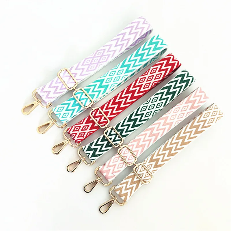 Fashion Ethnic Style Ribbon Adjustable Bag Strap Strap Bag Accessories