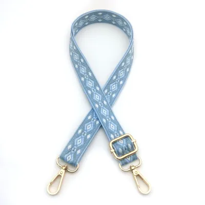 Fashion Jacquard Rhombus Adjustment Replacement Long Shoulder Strap Bag Accessories