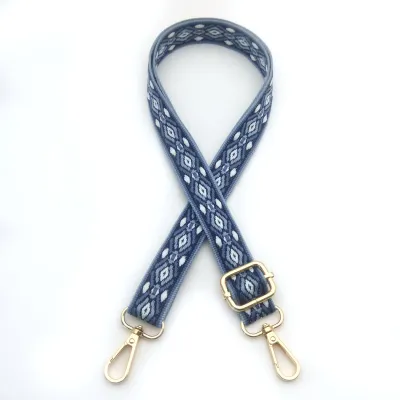 Fashion Jacquard Rhombus Adjustment Replacement Long Shoulder Strap Bag Accessories