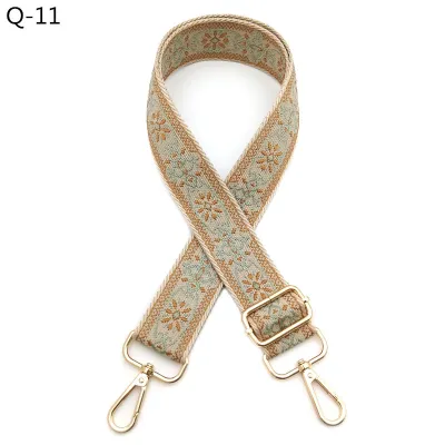 Fashion Ethnic Style Bag Shoulder Strap Adjustable Replacement Long Strap Bag Accessories