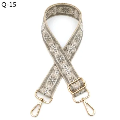 Fashion Ethnic Style Bag Shoulder Strap Adjustable Replacement Long Strap Bag Accessories