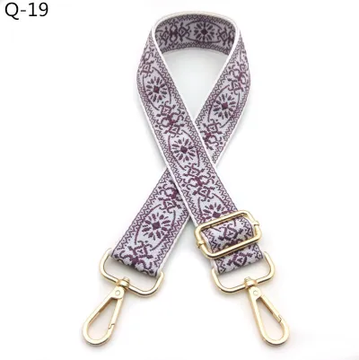 Fashion Ethnic Style Bag Shoulder Strap Adjustable Replacement Long Strap Bag Accessories