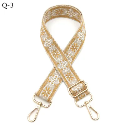 Fashion Ethnic Style Bag Shoulder Strap Adjustable Replacement Long Strap Bag Accessories