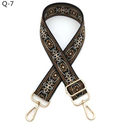 Fashion Ethnic Style Bag Shoulder Strap Adjustable Replacement Long Strap Bag Accessories