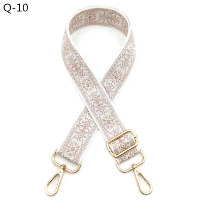 Fashion Ethnic Style Bag Shoulder Strap Adjustable Replacement Long Strap Bag Accessories