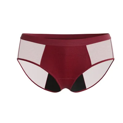 Women Fashion 4-Layer Thickened Leak-Proof Low-Waist Period Underwear