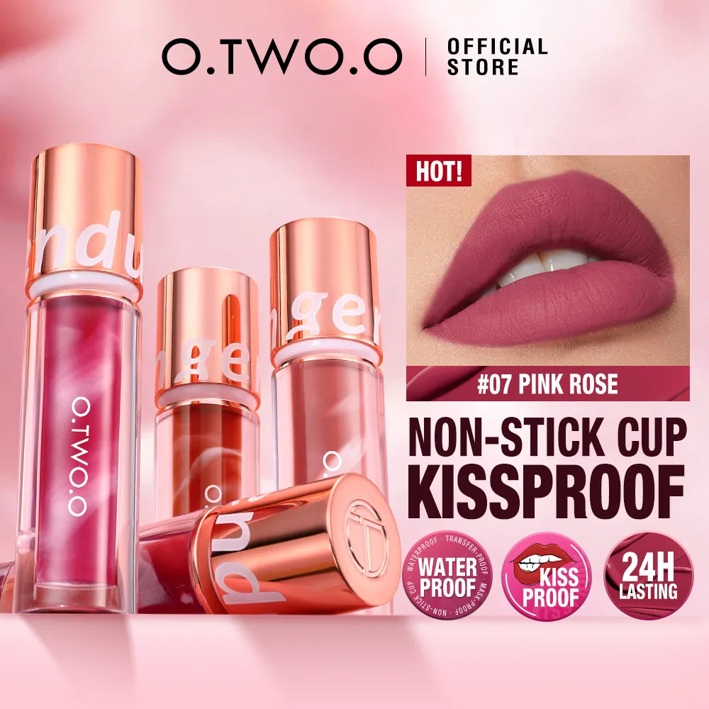 O.Tw O.O Velvet Lip Glaze Easy To Color Beauty Lips