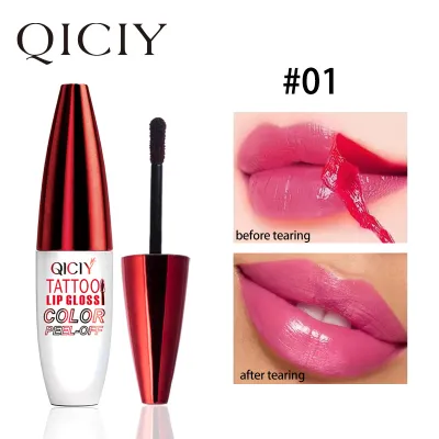 Qiciy 4 Color Moisturizing Lasting Cup Ripped Lip Gloss Beauty Lips Mirror Finish