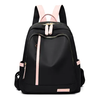 Women Waterproof Nylon Casual Large Capacity Backpack