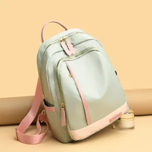 Women Waterproof Nylon Casual Large Capacity Backpack
