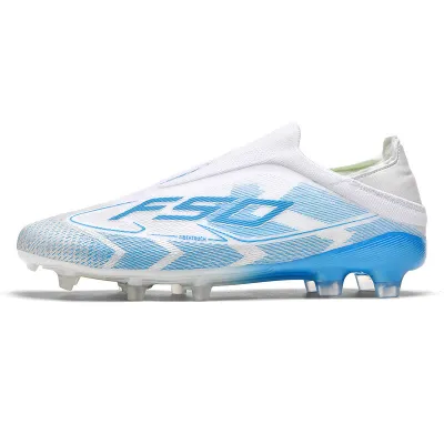 Men Fashion Casual Printed High Top Long Stud Soccer Football Shoes
