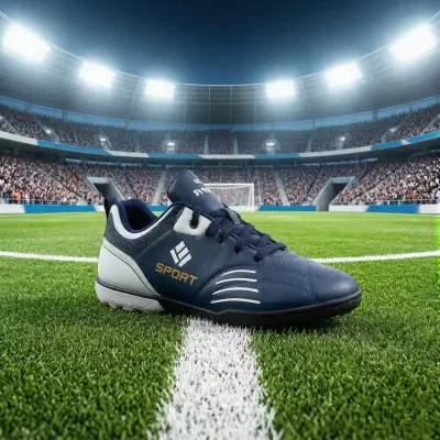 Men Fashion Casual Printed Leather Waterproof Non-Slip Wear-Resistant Football Shoes