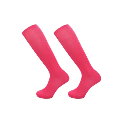 Men Fashion Solid Color Thin Breathable Anti-Slip Long Sports Football Socks