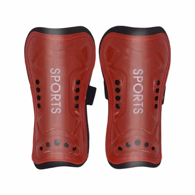 Fashion Thickened Porous Football Shin Guards