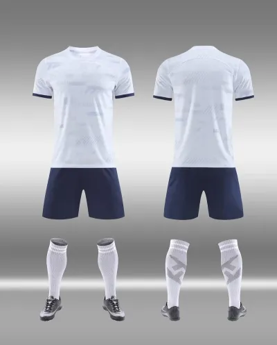 Men Fashion Football Sports Printed Short-Sleeve Shirt Slim Fit Shorts Two-Piece Set