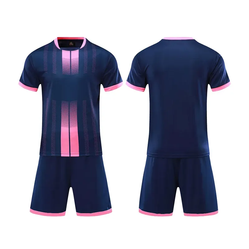 Men Fashion Football Sports Printed Breathable Short-Sleeve Shirt Slim Fit Shorts Two-Piece Set