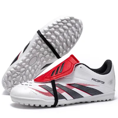 Men Fashion Casual Printed Low Top Short Stud Soccer Football Shoes