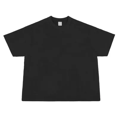 Men'S Fashion Casual Summer Solid Color Cotton Short Sleeve T-Shirt