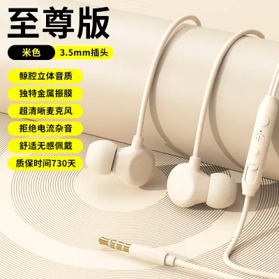 Fashion In-Ear Typec Interface Sleep Wired Headphones