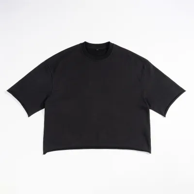 Men Fashion Casual Summer Solid Color Short-Sleeve Cotton T-Shirt