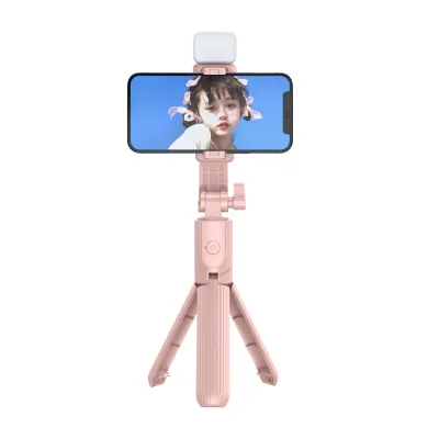 Fashion Light Portable Bluetooth Remote Control Mobile Phone Selfie Stick