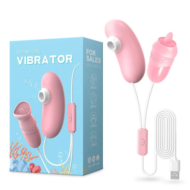 Women Sex Toy Rechargeable Sucking Massage Vibroids