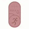 Pink-Oval Pad 130*60Cm