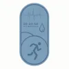 Blue-Oval Pad 130*60Cm