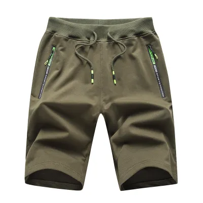Men's Fashion Casual Summer Cotton Loose Waist Shorts