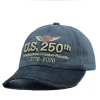 Three-Dimensional Cotton Navy Blue