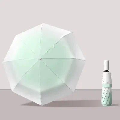 Fashion Sun Protection Ultra-Light Full-Automatic Gradient Folding UV Protection Umbrella