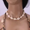 White Rope Shell Necklace