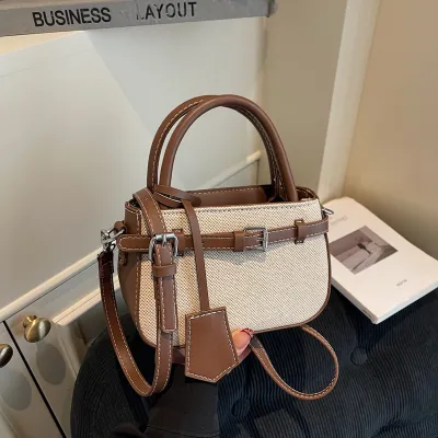 Women Fashion Casual Retro Small Square Handbag