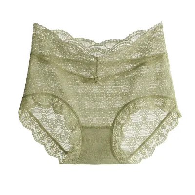 Women'S Sexy Lace Cotton Crotch Antibacterial Underwear