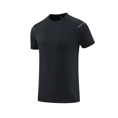 Men's Fashion Casual Summer Ice Silk Breathable Short-Sleeve T-Shirt