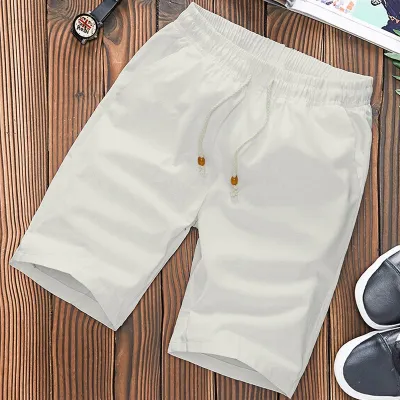 Men's Fashion Casual Summer Cotton Solid Color Shorts