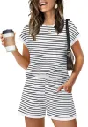 White Black Stripe