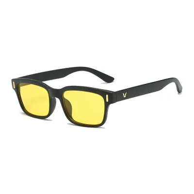 Women's Fashion Casual Square Blue Light Blocking Sunglasses
