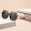 Green Silver Frame Black Gray