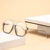 Gray Silver Frame Transparent Sheet